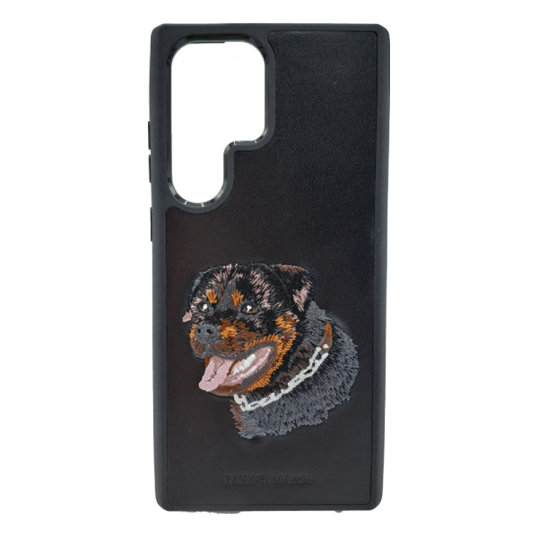 قاب سامسونگ S23 ultra مدل leather dog 1